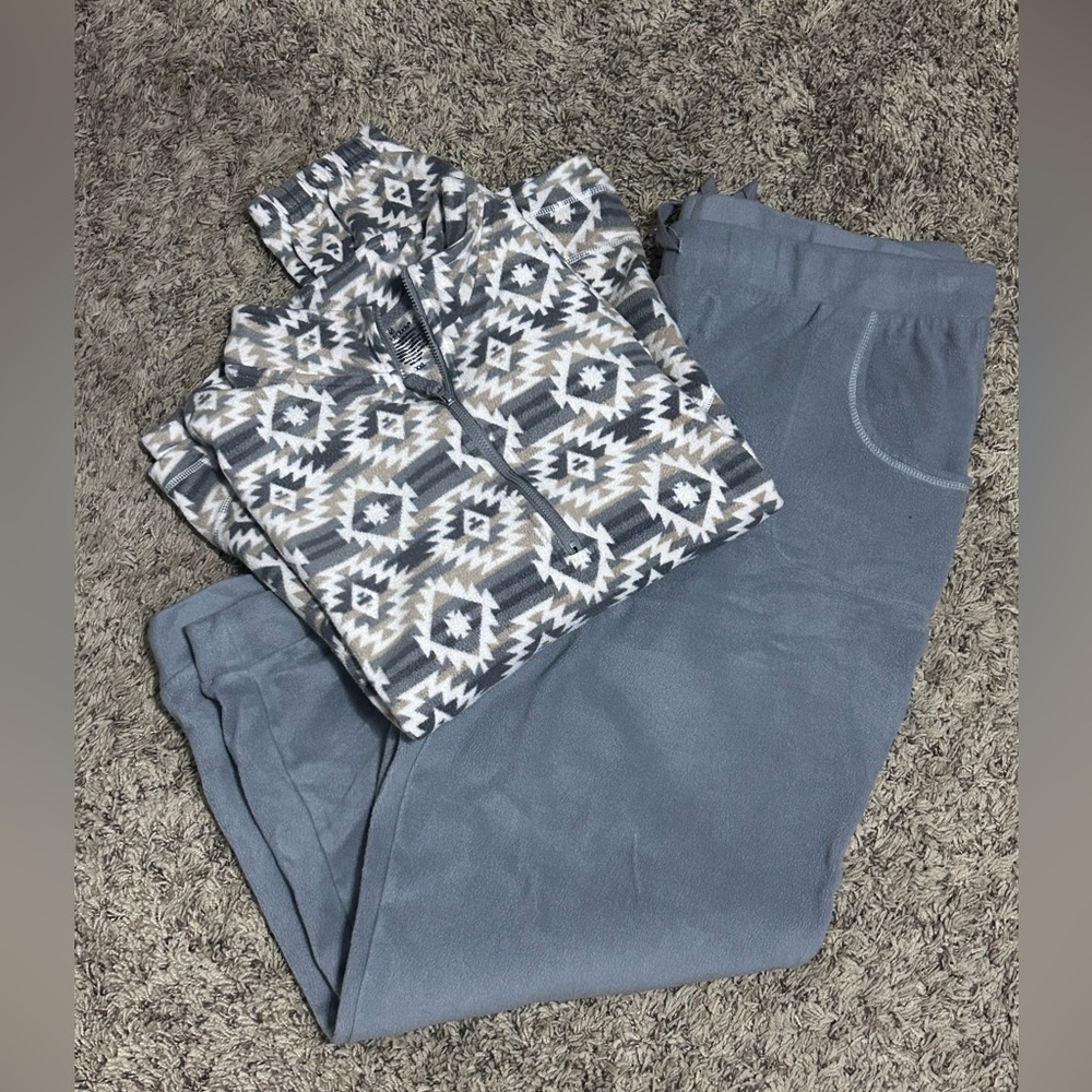 Cuddl Duds Fleece Jogger Lounge XXL set - Picture 3 of 6